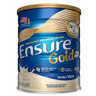 Sữa bột Ensure vị vani 850g (date mới)