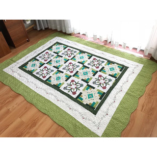 Thảm lót sàn 160x210cm 100% cotton , mặt sau có hạt chống trượt, có thể giặt tay hoặc giặt máy