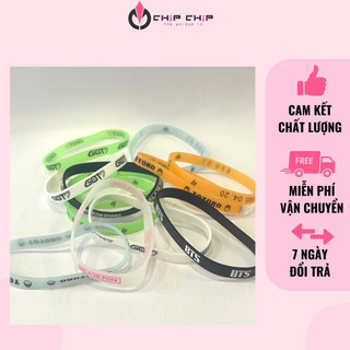 Vòng tay cao su nhiều mẫu clb bóng đá, nhóm nhạc kpop