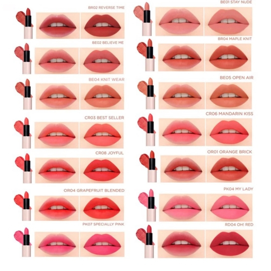 Son Kissholic mềm mượt The Saem