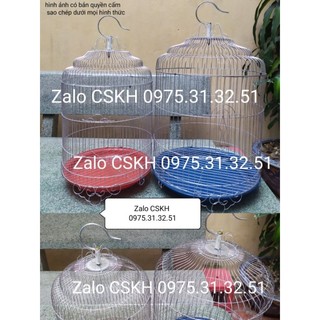 Lồng chào mào chòe lửa mi khướu inox