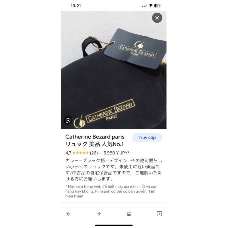 Thanh lý Balô có hiệu đã qua sử dụng