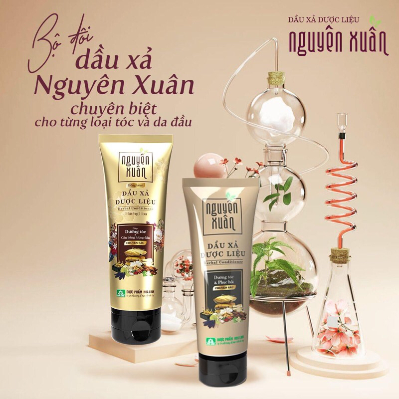 Dầu xả Nguyên Xuân bồng bềnh