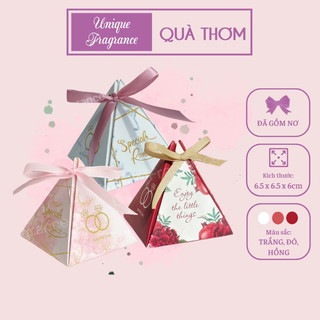 Hộp đựng kẹo - 100 hộp quà tặng - hộp giấy/hộp đựng bánh,kẹo - hộp socola - unique fragrance