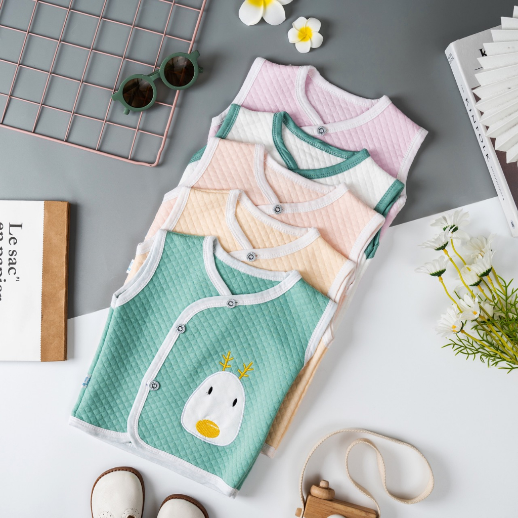 Áo gile xốp HG bé trai, bé gái