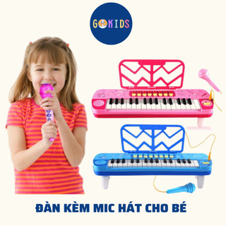 Đồ chơi cho bé Đàn đồ chơi cho bé kèm mic hát, Đồ chơi âm nhạc, Đàn piano cho bé, đồ chơi bé gái, đồ chơi bé trai