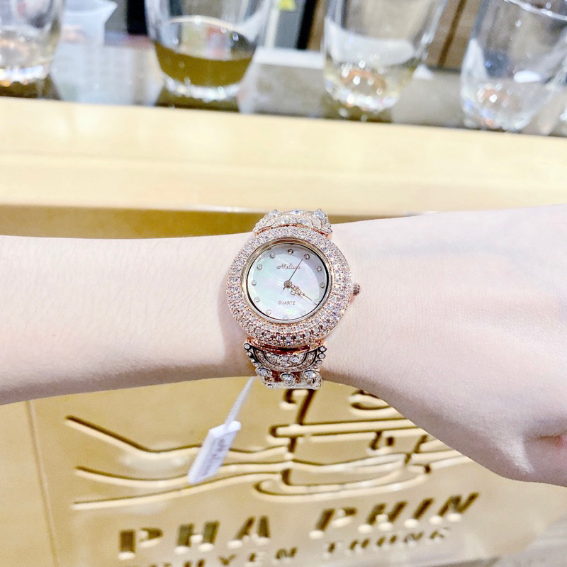 Siêu phẩm đồng hồ chính hãng Melissa cực sáng đẹp sang trọng LuTos