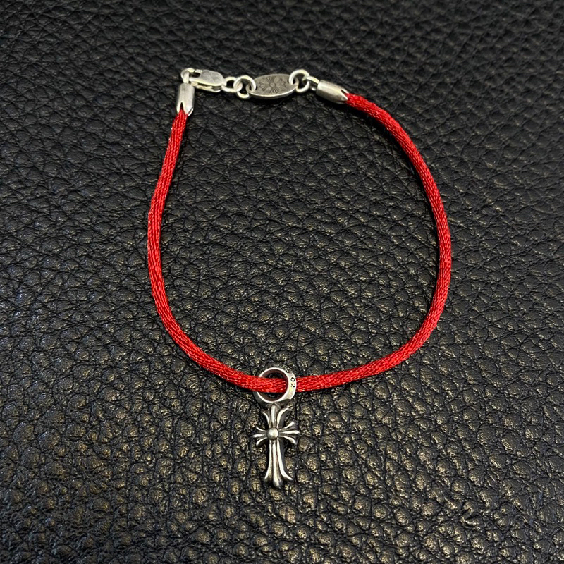 Vòng tay dây vải 925 chromrhearts