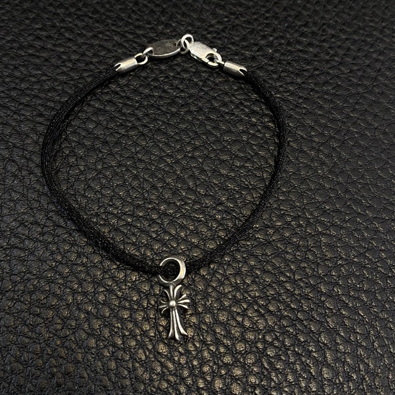 Vòng tay dây vải 925 chromrhearts