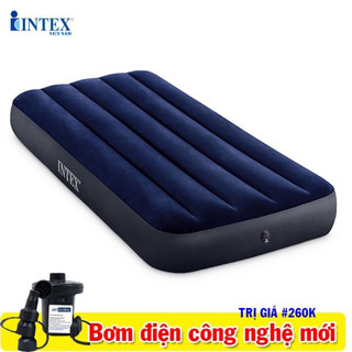 Thanh lý - đệm hơi đơn công nghệ mới intex 1m37 và bestway gần 1m