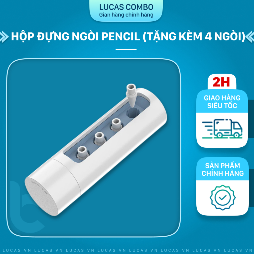 Hộp Xoay Đựng 4 Ngòi Pencil Tips WIWU Rotative Pen Nib