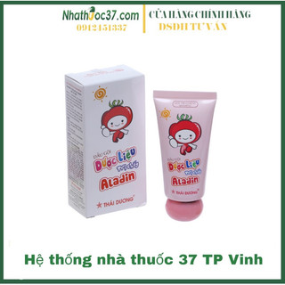 Dầu gội sạch chí Aladin Thái Dương tuýp 30g, sạch chí và trứng chí