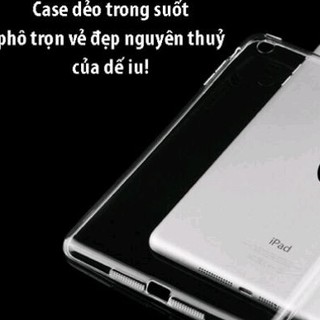 Ốp lưng ipad pro gen 7/gen 8/gen 9 10.2 dẻo silicon bảo vệ máy