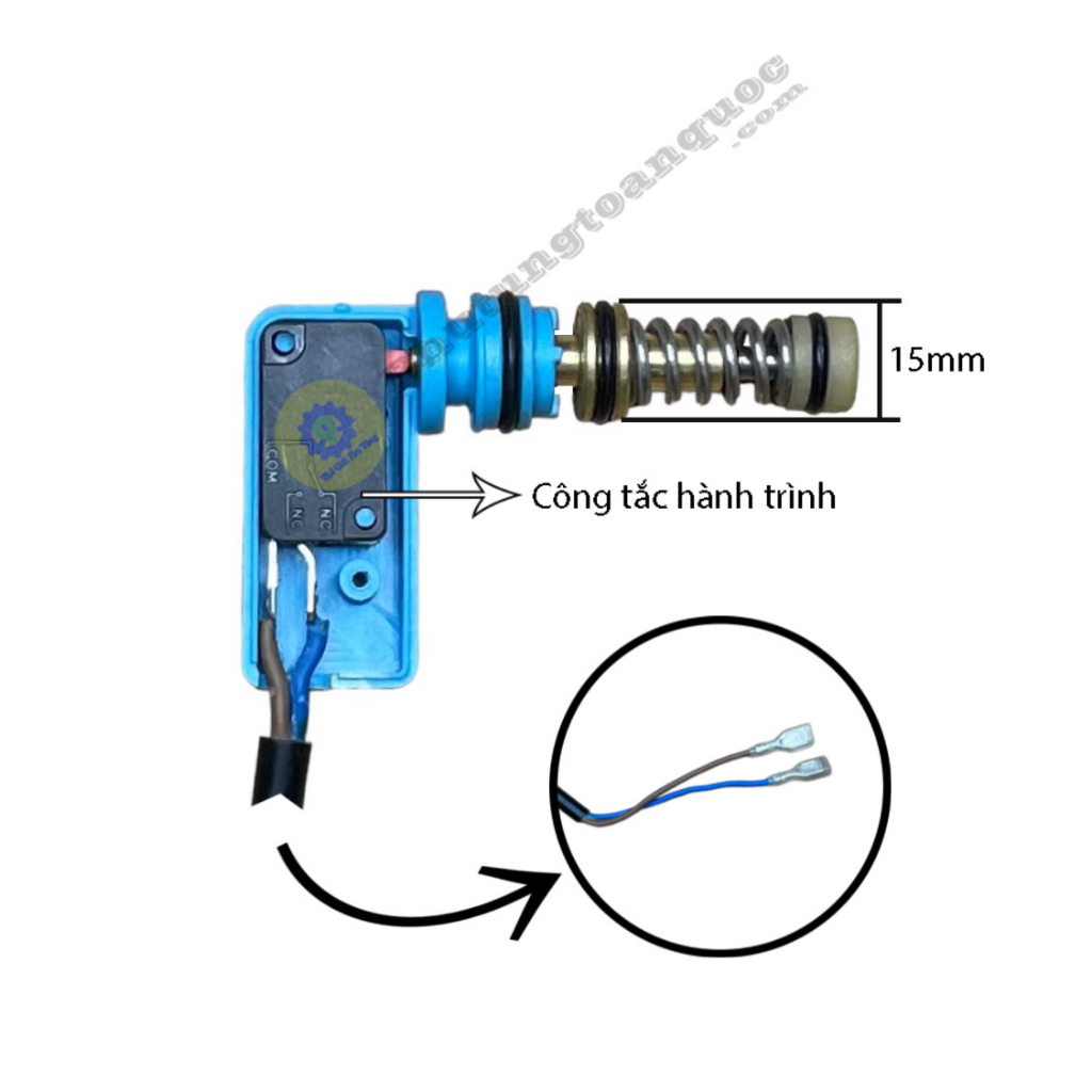 Rơ Le Tự Động Ngắt Máy Rửa Xe mini Gia Đình Hình Dáng |Vuông| Xài Chung Nhiều Hãng Máy Rửa Xe mini