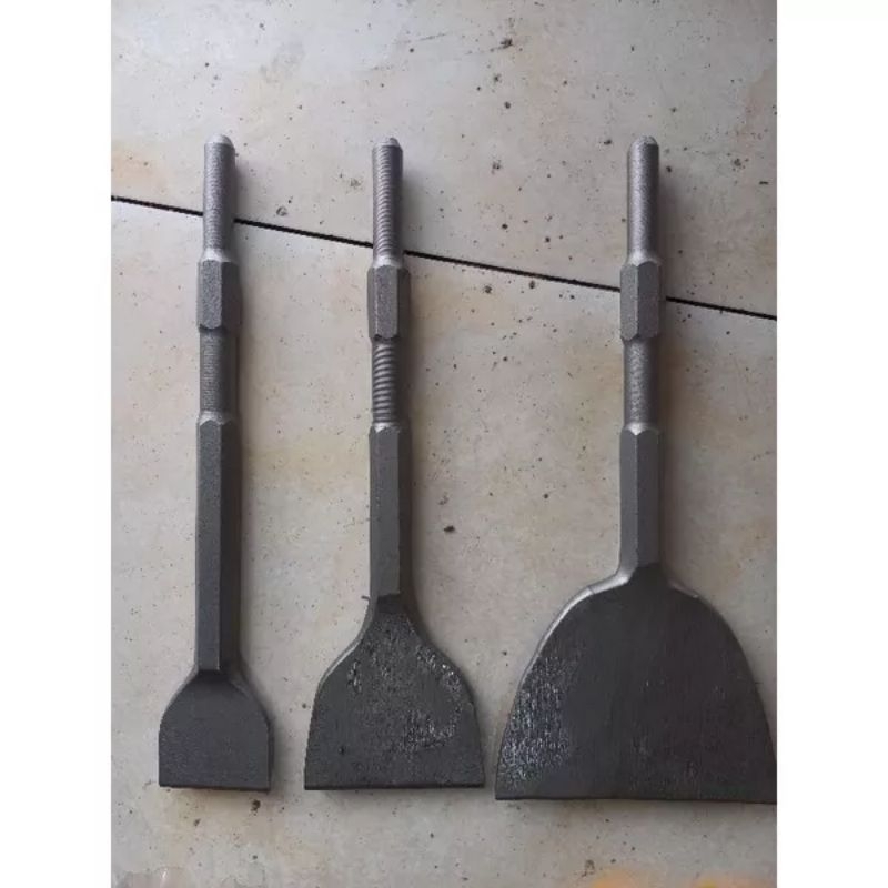 MŨI ĐỤC DẸT 17 DÓC TƯỜNG CÁC CỠ 5cm, 7,5cm, 12cm