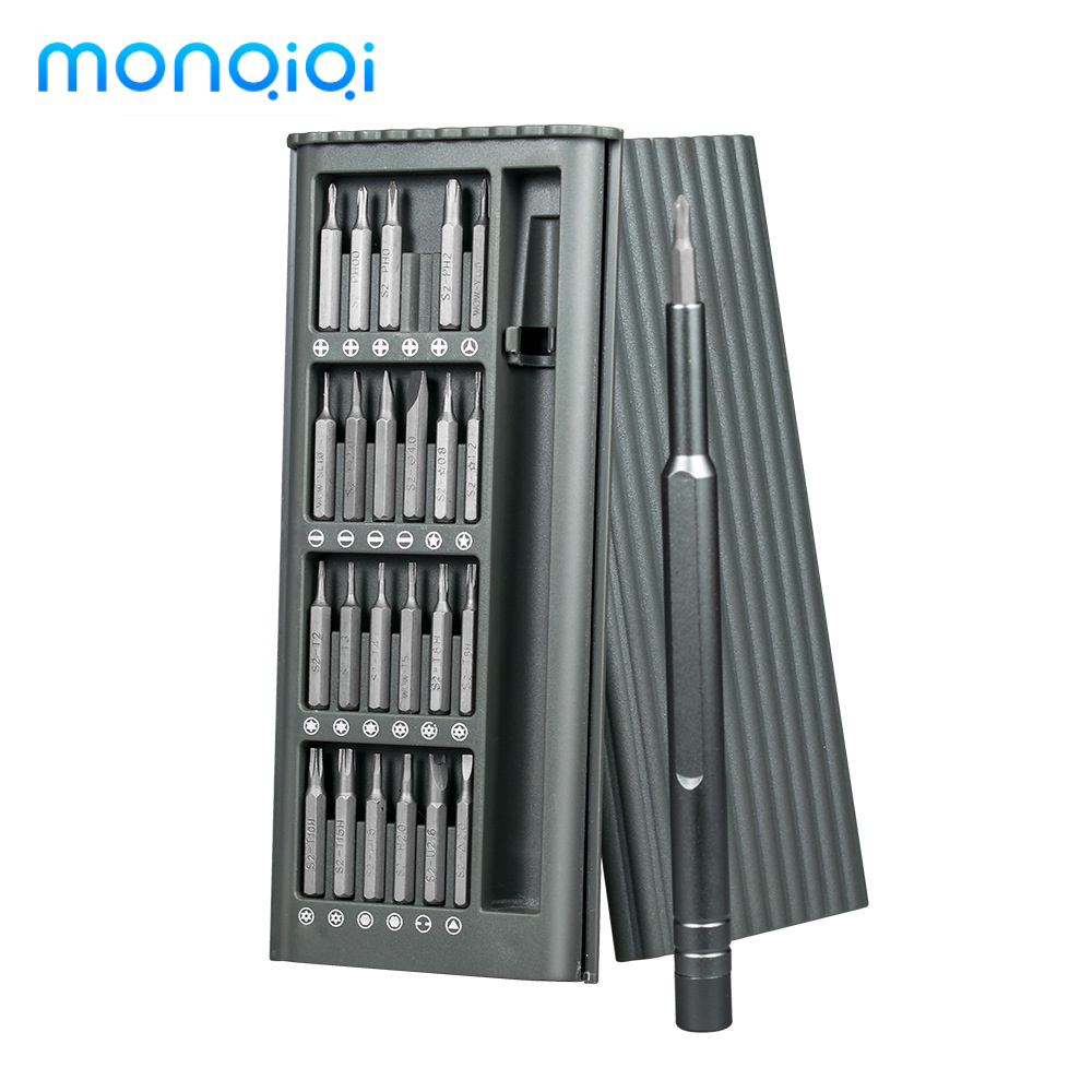 MONQIQI BẢO HÀNH 6 THÁNG Bộ tua vít đa năng mini25 đầu nhỏ