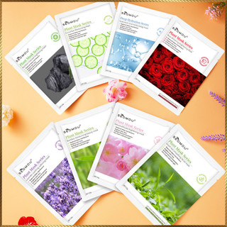 Mặt nạ giấy HA Images Bioaqua dưỡng trắng da mụn cấp ẩm thải độc Cao Cấp Chính Hãng