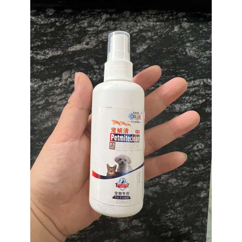 xịt diệt ve rận, bọ chét