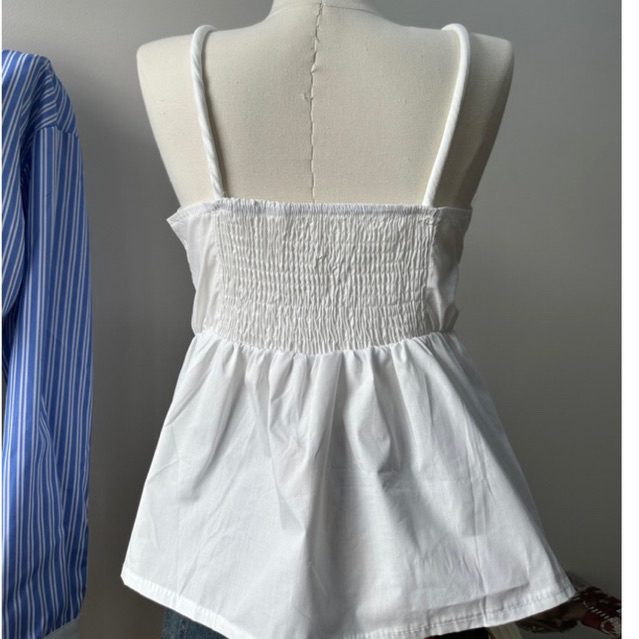 Áo 2 dây kiểu bo ngực, chun sau Rem.clothing