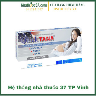 Bút thử thai Quick Tana cho kết quả thử nhanh chóng, tiện lợi và chính xác