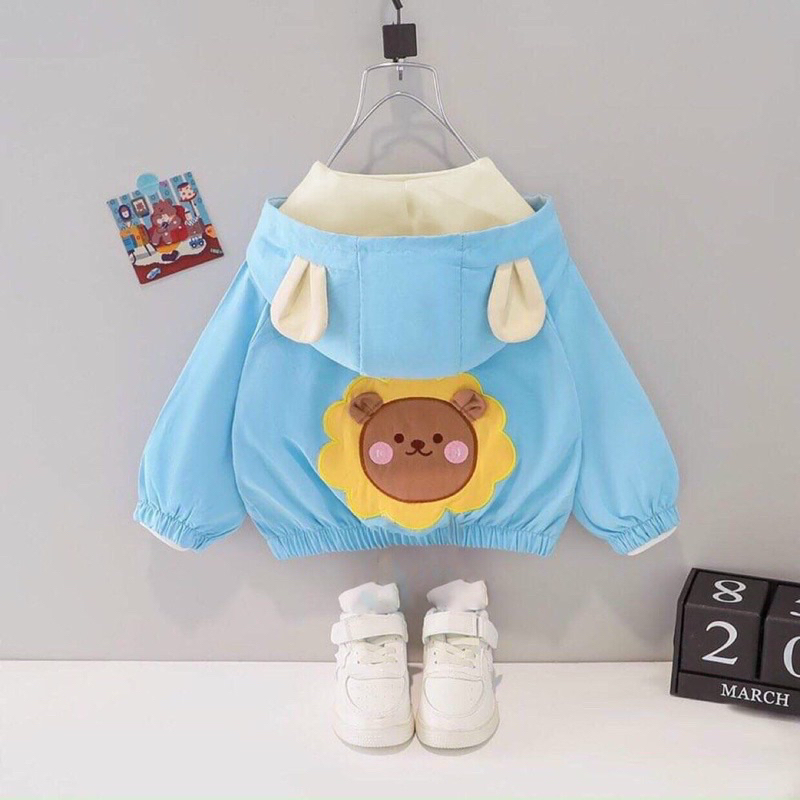Ms05 Áo o khoác gió cho bé 2 lớp ,chất vải siêu đẹp cản gió giữ ấm cơ thể cho bé yêu
