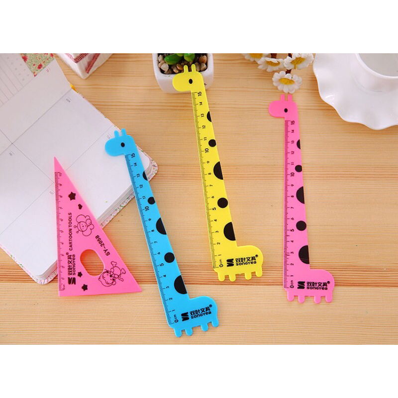 Thước voi/ hươu cao cổ nhiều màu đáng yêu