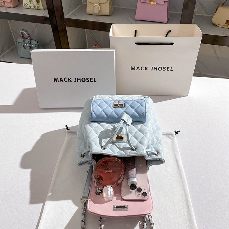 Balo da màu pastel thời trang