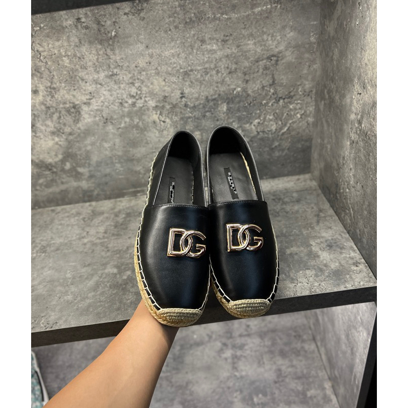 Giầy Cói Tag DG/SS23 mạ vàng.