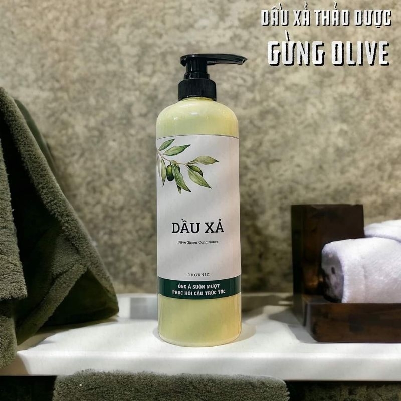 𝐃ầ𝐮 𝐗ả Gừng Oilve 𝐩𝐡ụ𝐜 𝐡ồ𝐢 𝐭ó𝐜 𝐤𝐡ô 𝐬ơ 𝐜𝐡ẻ 𝐧𝐠ọ𝐧.🎁Tặng kèm 1 kẹp tóc