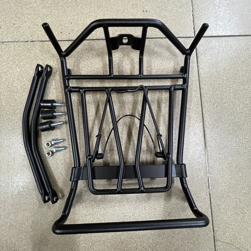 Baga Ab 2016_2021 Màu Đen Sơn Tĩnh Điện Thép 10ly Siêu Chắc Gắn Zin Nên Xe