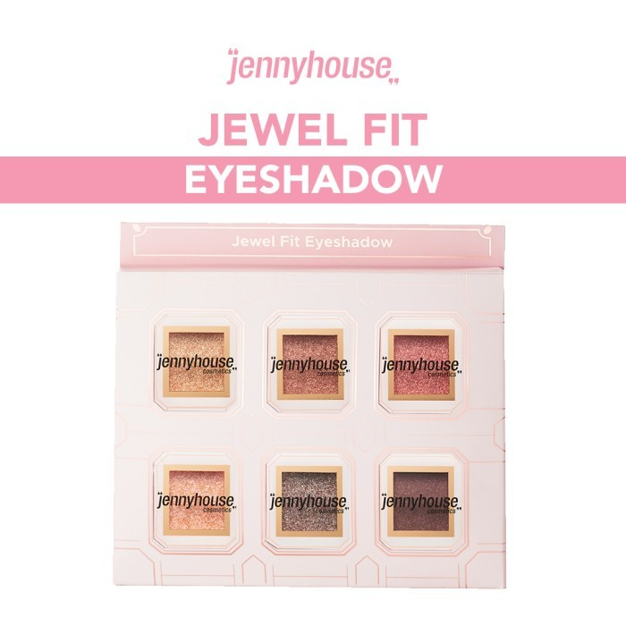 Phấn mắt nhũ Jennyhouse Jewel Fit Eyeshadow 2g