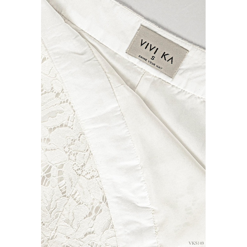 Set thiết kế ren ViviKa size M màu trắng