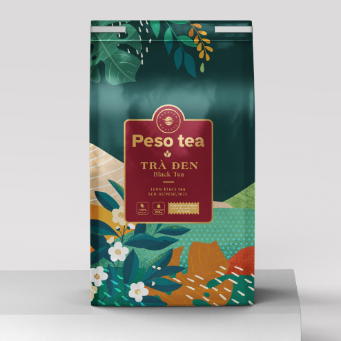 Trà Peso Đen 600gr/ Ô long 500gr/ Xanh Lài 600g