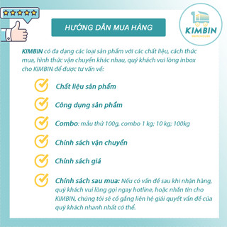 [Combo: 1kg] Dây thun vàng, nhỏ, trung, lớn - KIMBIN