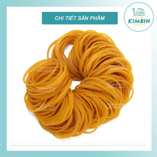 [Combo: 1kg] Dây thun vàng, nhỏ, trung, lớn - KIMBIN