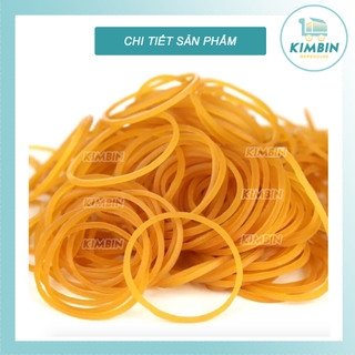 [Combo: 1kg] Dây thun vàng, nhỏ, trung, lớn - KIMBIN