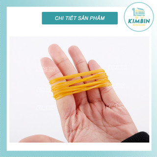 [Combo: 1kg] Dây thun vàng, nhỏ, trung, lớn - KIMBIN