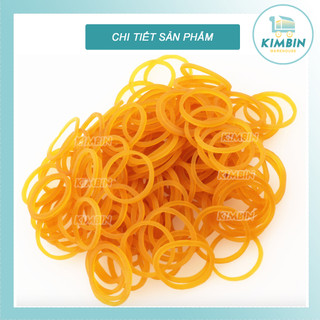 [Combo: 1kg] Dây thun vàng, nhỏ, trung, lớn - KIMBIN