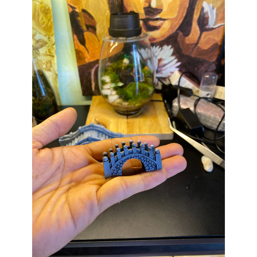 Bộ Cầu Giả Đá 4 Size Mini Trang Trí Terrarium, Tiểu Cảnh