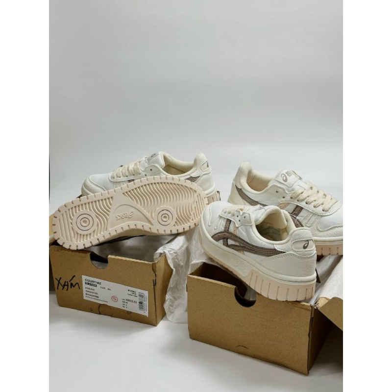 Shop >✓✓.giày ASICS NÂU HỒNG . FULLBOX FULLSIZE . ẢNH THẬT DO SHOP CHỤP .