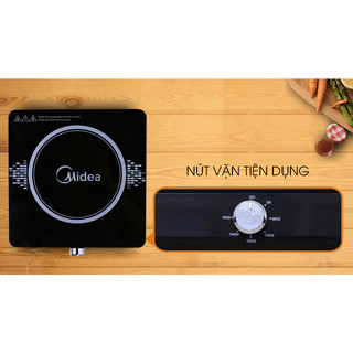 Bếp từ Midea MI-K1917EF Đen