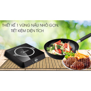 Bếp từ Midea MI-K1917EF Đen