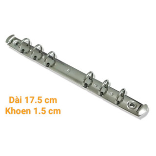 Khóa còng bìa sổ a5 6 khoen