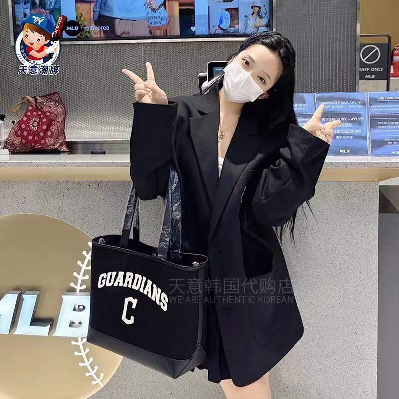 Tui totebag MLB monogram new2023+ kèm túi giấy MLB