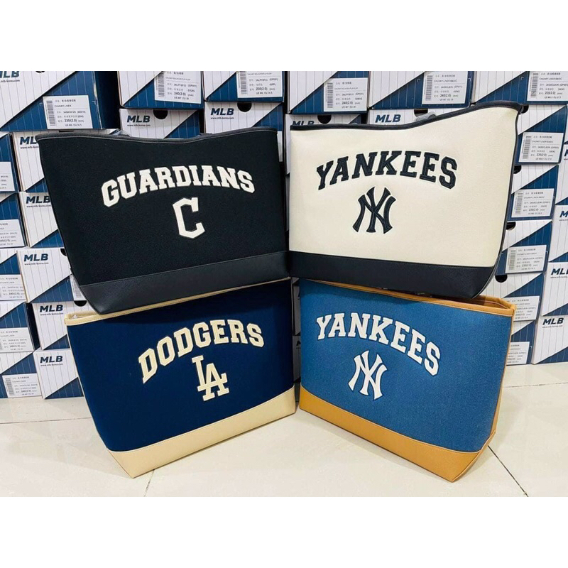 Tui totebag MLB monogram new2023+ kèm túi giấy MLB