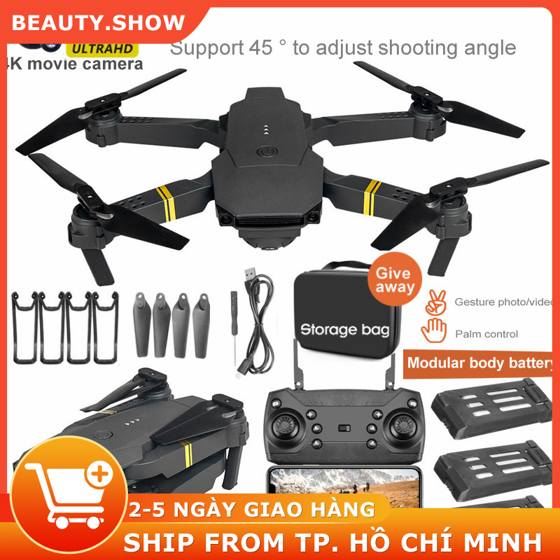 Flycam E58 2023 - Máy Bay Flycam Mini - 2 Camera - Flycam tập bay | BigBuy360 - bigbuy360.vn