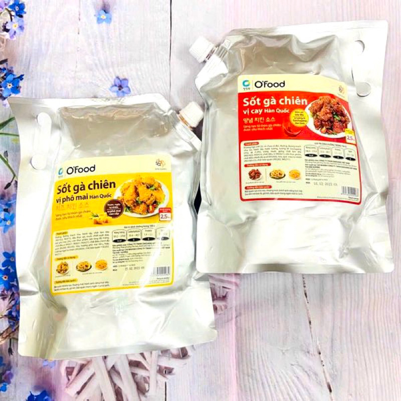Sốt gà rán vị phô mai 2.5kg O’Food