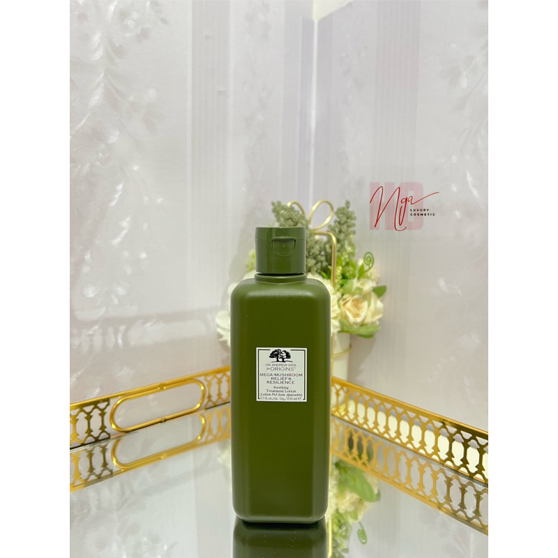 Lotion nấm Origins MEGA MUSHROOM Relief & Resilience Soothing Treatment Lotion