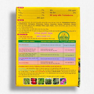NẤM ĐỐI KHÁNG TRICODERMA - Ủ PHÂN, TƯỚI GỐC PHÒNG BỆNH CHO CÂY