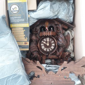 Đồng Hồ Cuckoo Của Đức Máy Cơ Họa Tiết Thợ Săn Nai